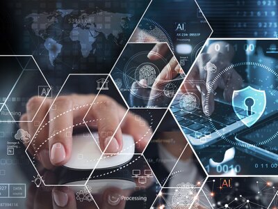 interface displaying secure ways people are navigating different platforms