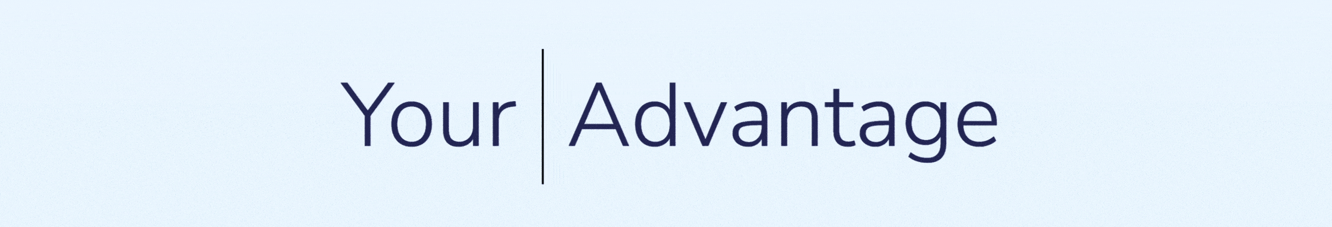 Animated text cycles through the words "Market," "Brand," "Enrollment," "Student," "Program," and "Operating," followed by the word "Advantage"