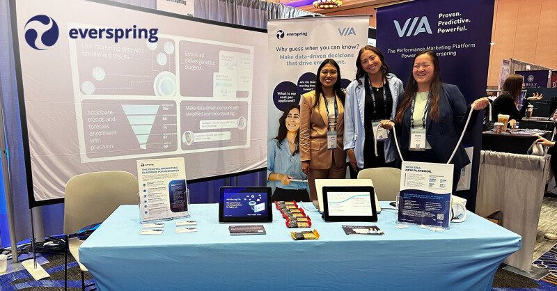 Everspring Team at Conference Booth promoting VIA