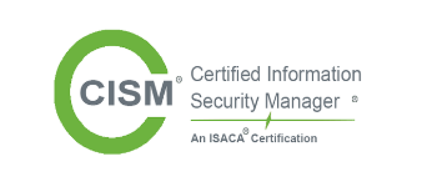 CISM certification badge