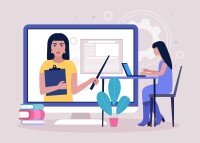 Video used for online learning