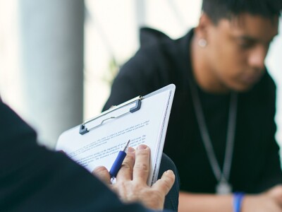 Mental health assessment of teenage boy