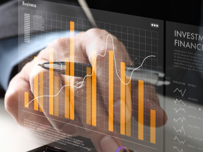 financial analyst chart for investments