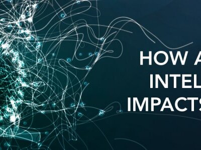 How artificial intelligence impacts business infographic