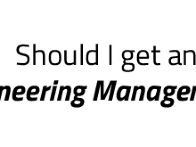 should i get an online engineering management degree