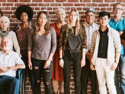 Community of diverse people
